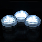 White Submersible LED Lights (Pack of 6pcs) Free Shipping 